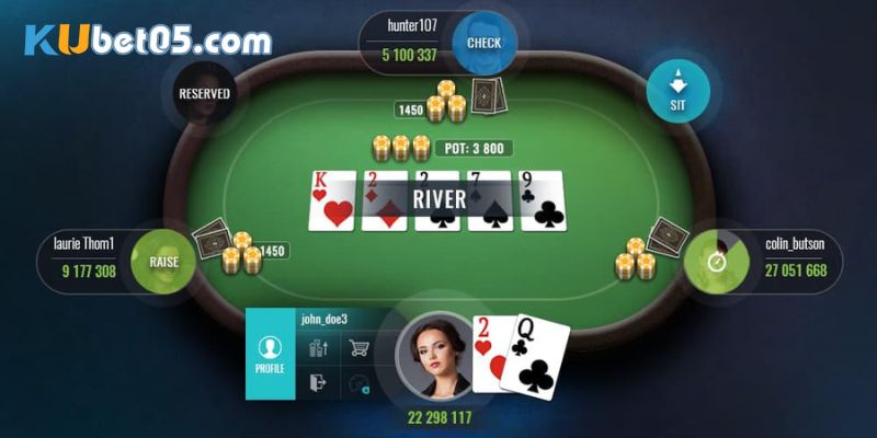Hướng dẫn chơi poker online qua các vòng