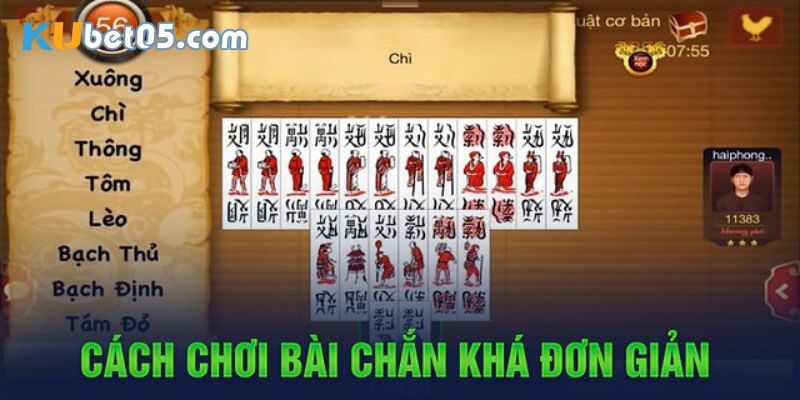 Cập nhật cách tính điểm khi chơi chắn